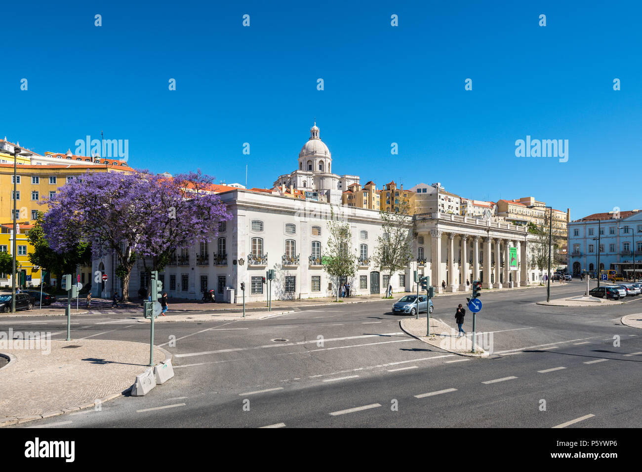 Lisbon, Portugal - May 19, 2017: View of the Military Museum (Museu Militar de Lisboa) in a springtime day in Lisbon, Portugal. Stock Photo