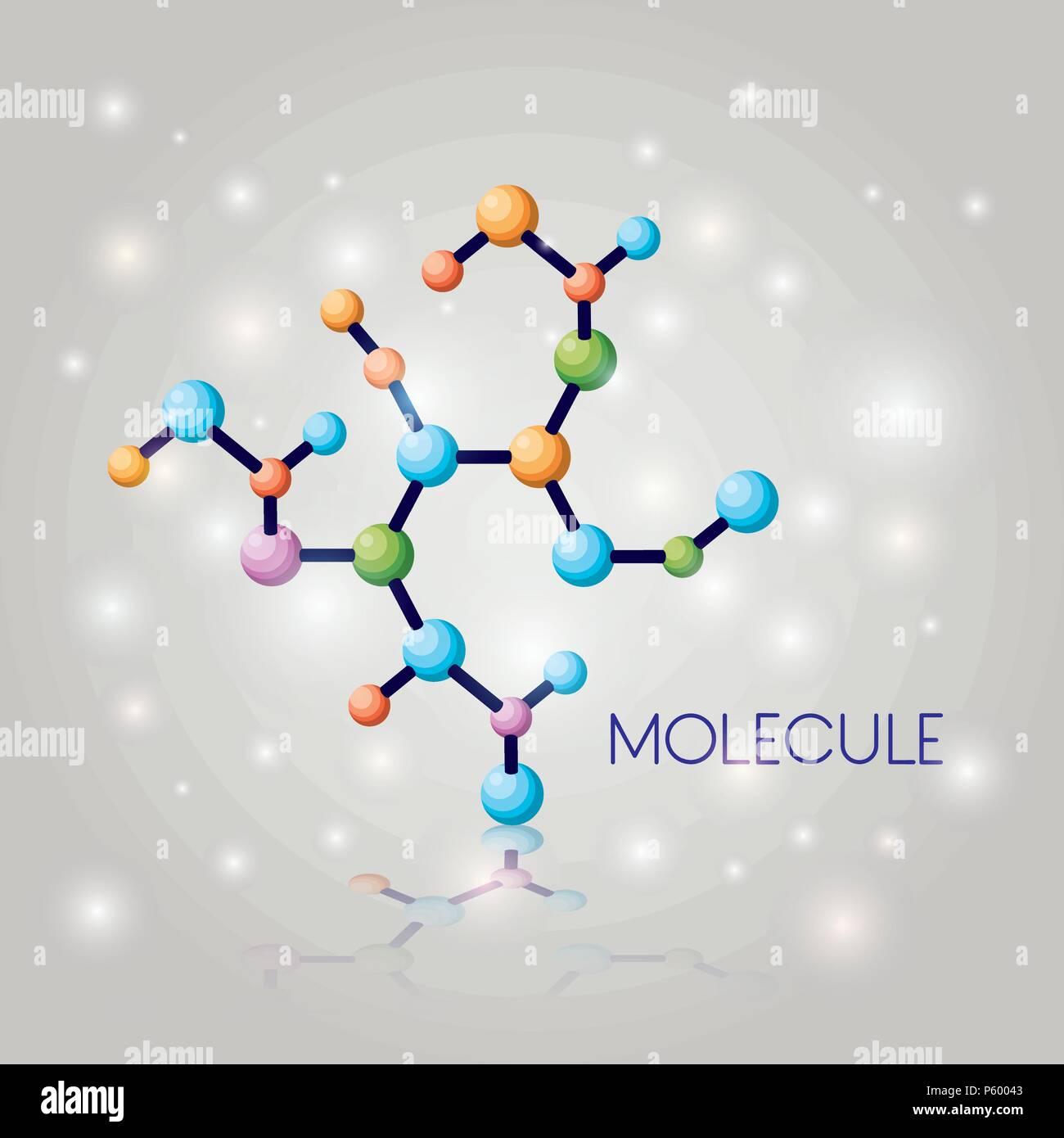 molecule structure chemical icon Stock Vector Image & Art - Alamy