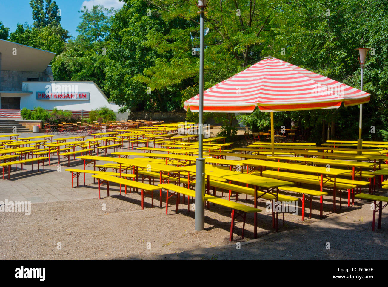 Prater Garten Beer Garden Prenzlauer Berg Berlin Germany Stock