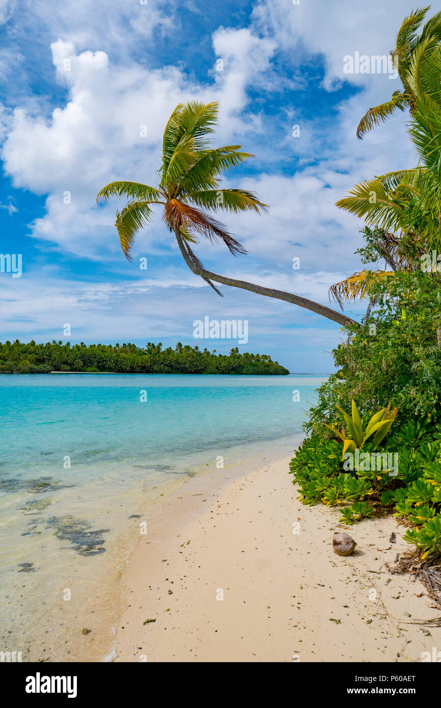 One Foot Island, Aitutaki, Cook Islands, South Pacific Stock Photo Alamy