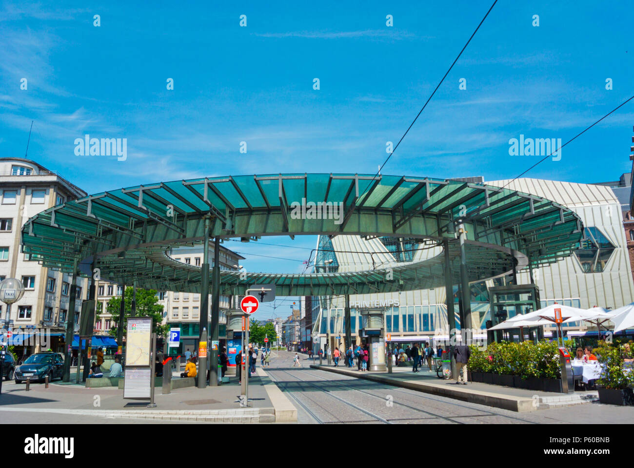 Place de l'Homme de Fer, Grande Ile, Strasbourg, Alsace, France Stock Photo Alamy