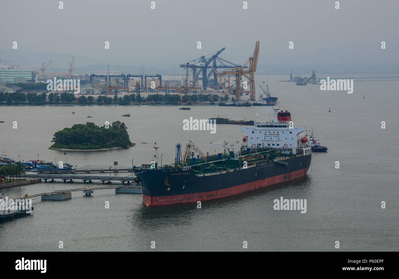 Hai Phong Vietnam May 4 2016 Cargo Ships On The Sea In Hai Phong