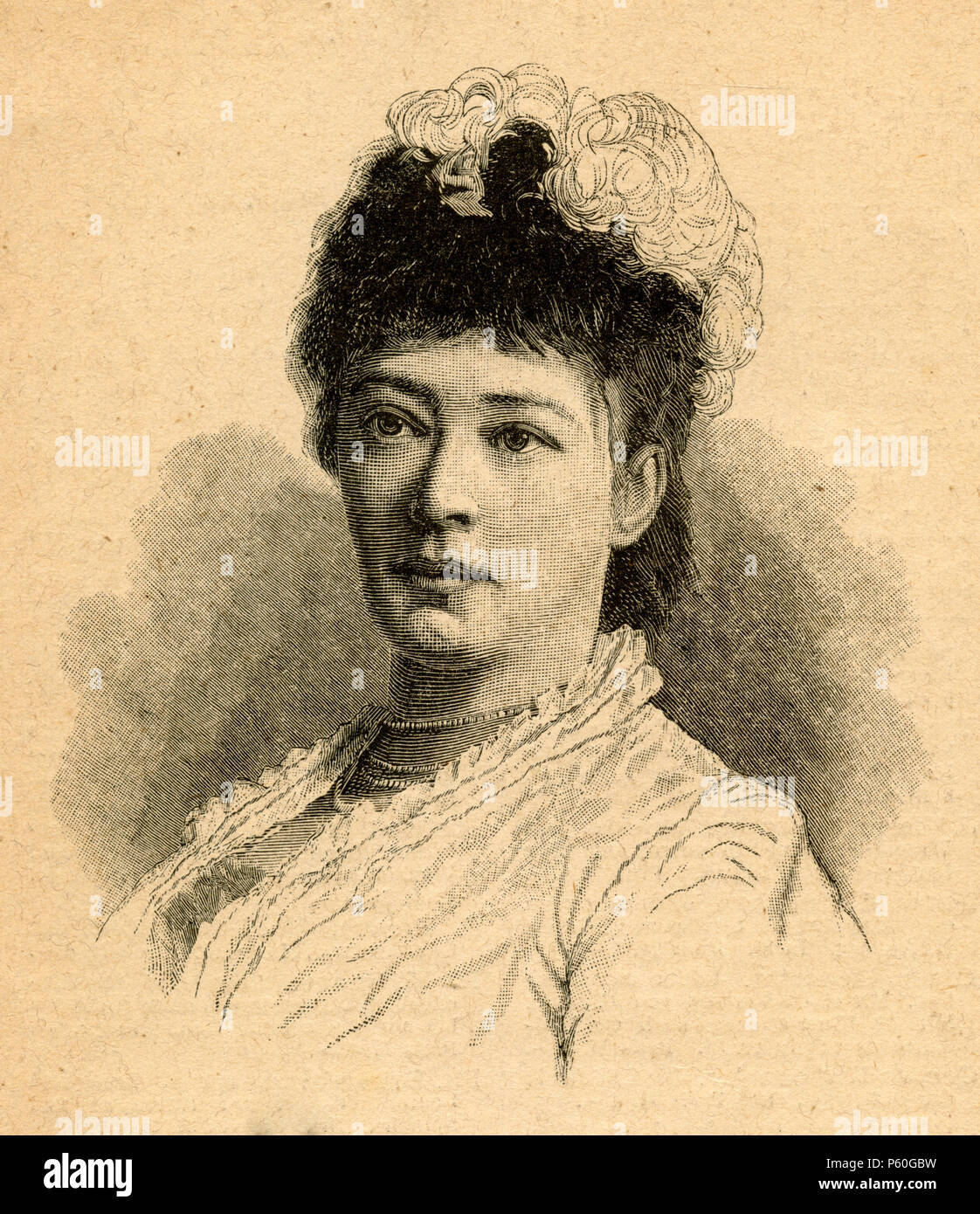 Bertha von Suttner Portrait Stock Photo Alamy