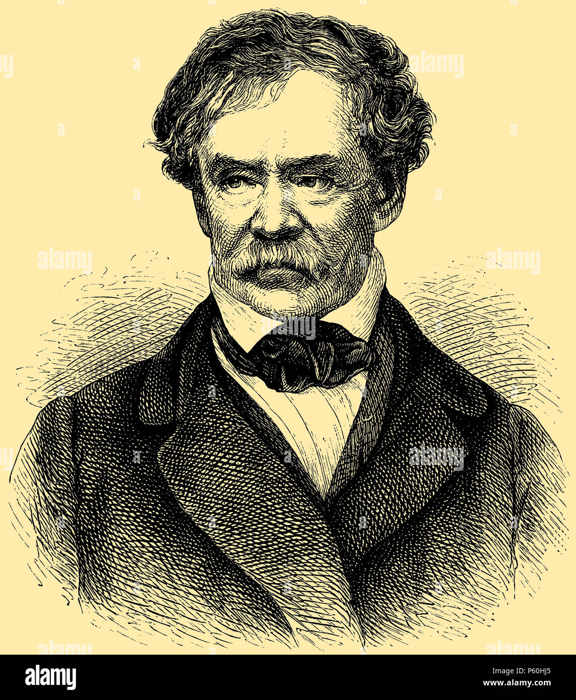 Albrecht Adam (born April 16, 1786, died Aug. 28, 1862 Stock Photo - Alamy