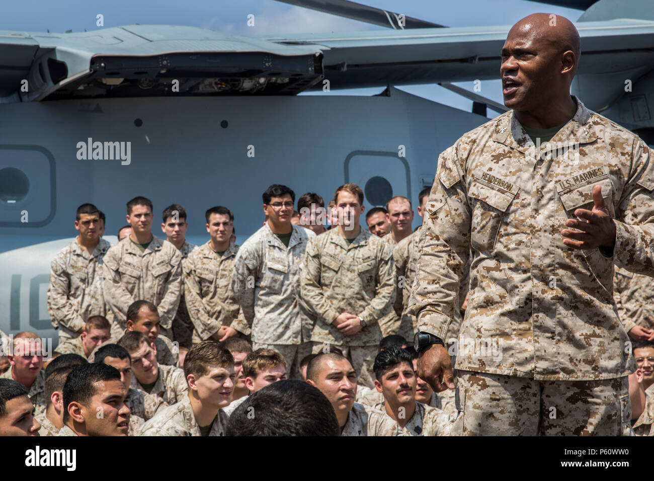 Colonel henderson hires stock photography and images Alamy