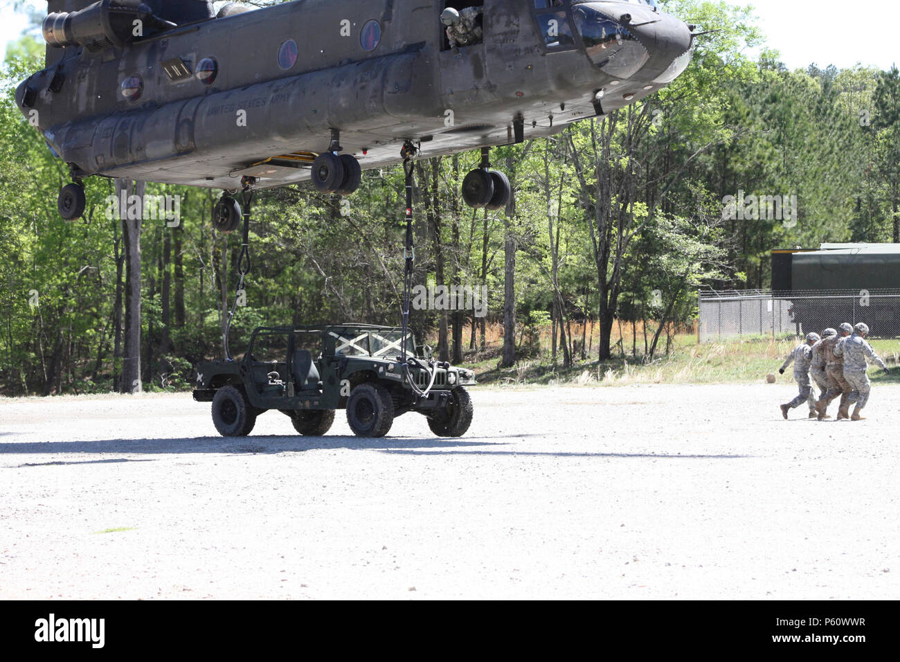South Carolina Army National Guard Soldiers with Detachment 1, Company