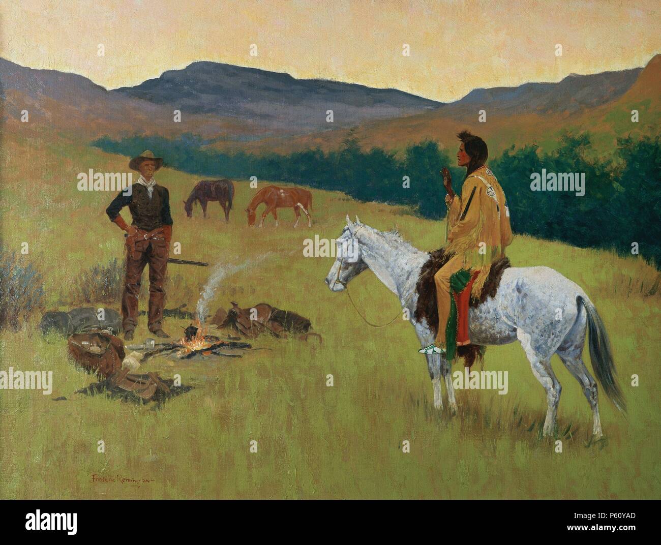 FREDERIC REMINGTON (1861-1909) American artist specialising
