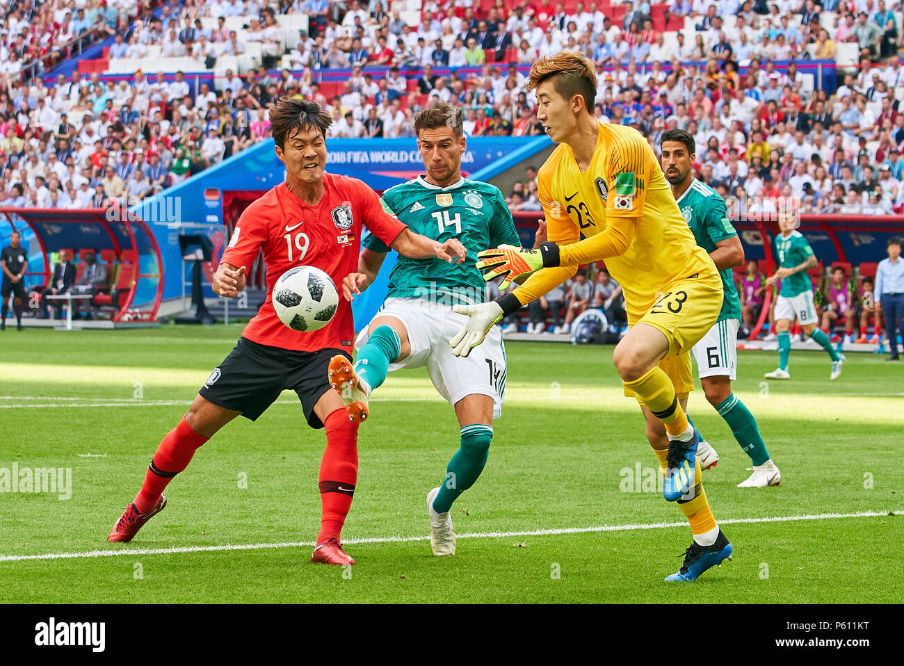 South korean national soccer team hi-res stock photography and images