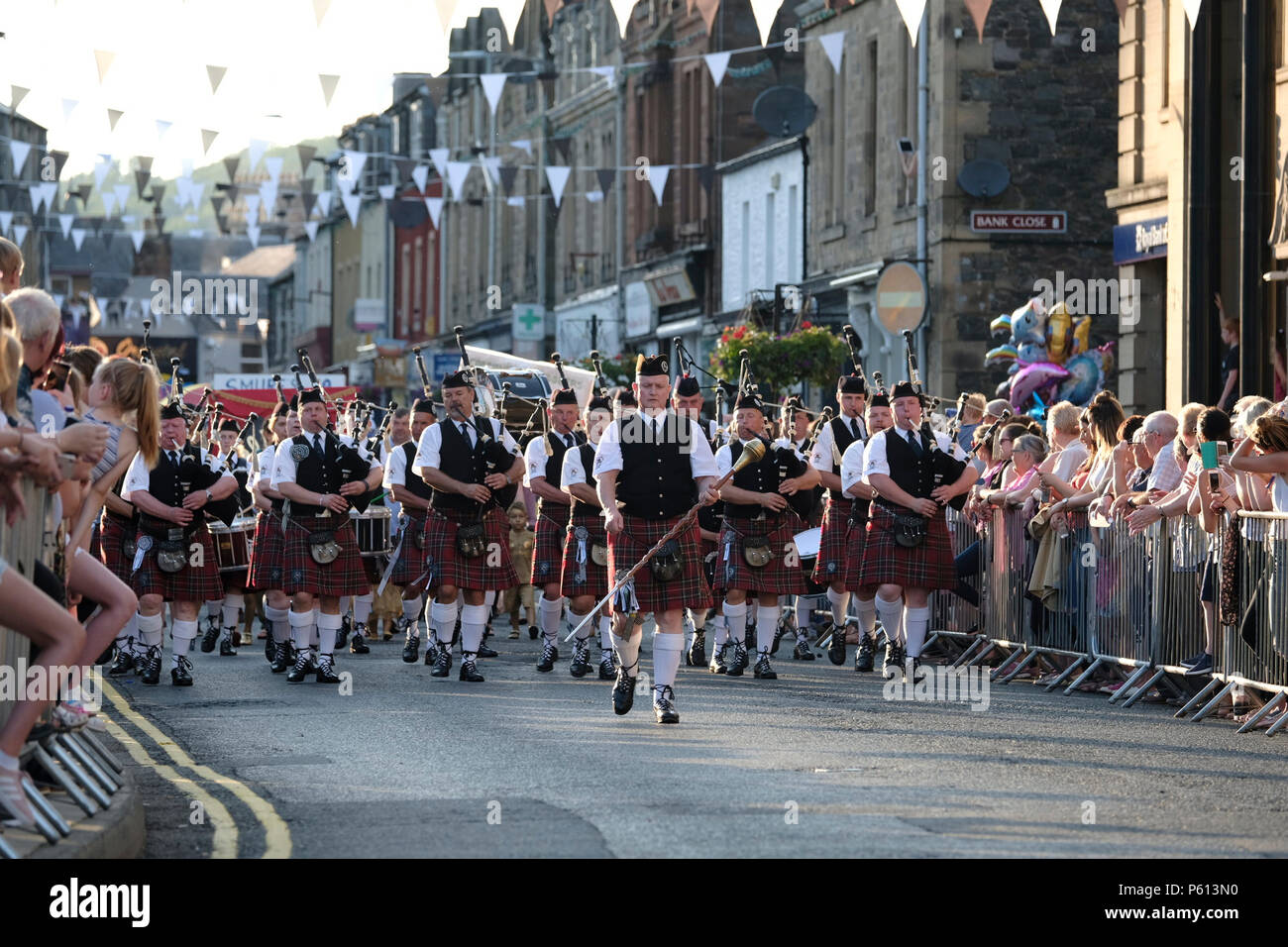 Galashiels, Scotland. 27th Jun, 2018. Torwoodlee & Fancy Dress