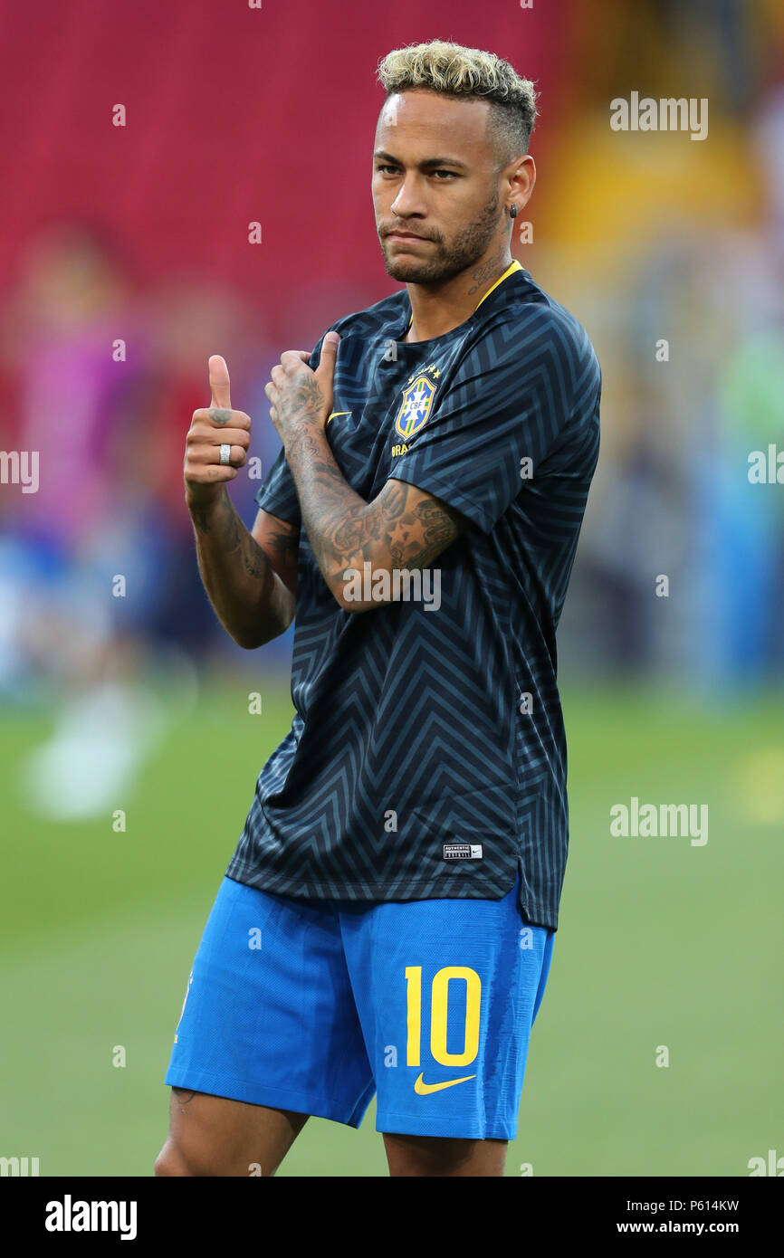 Neymar BRAZIL SERBIA V BRAZIL, 2018 FIFA WORLD CUP RUSSIA 27 June 2018  GBC8954 Serbia v Brazil 2018 FIFA World Cup Russia Spartak Stadium Moscow  STRICTLY EDITORIAL USE ONLY. If The Player/Players
