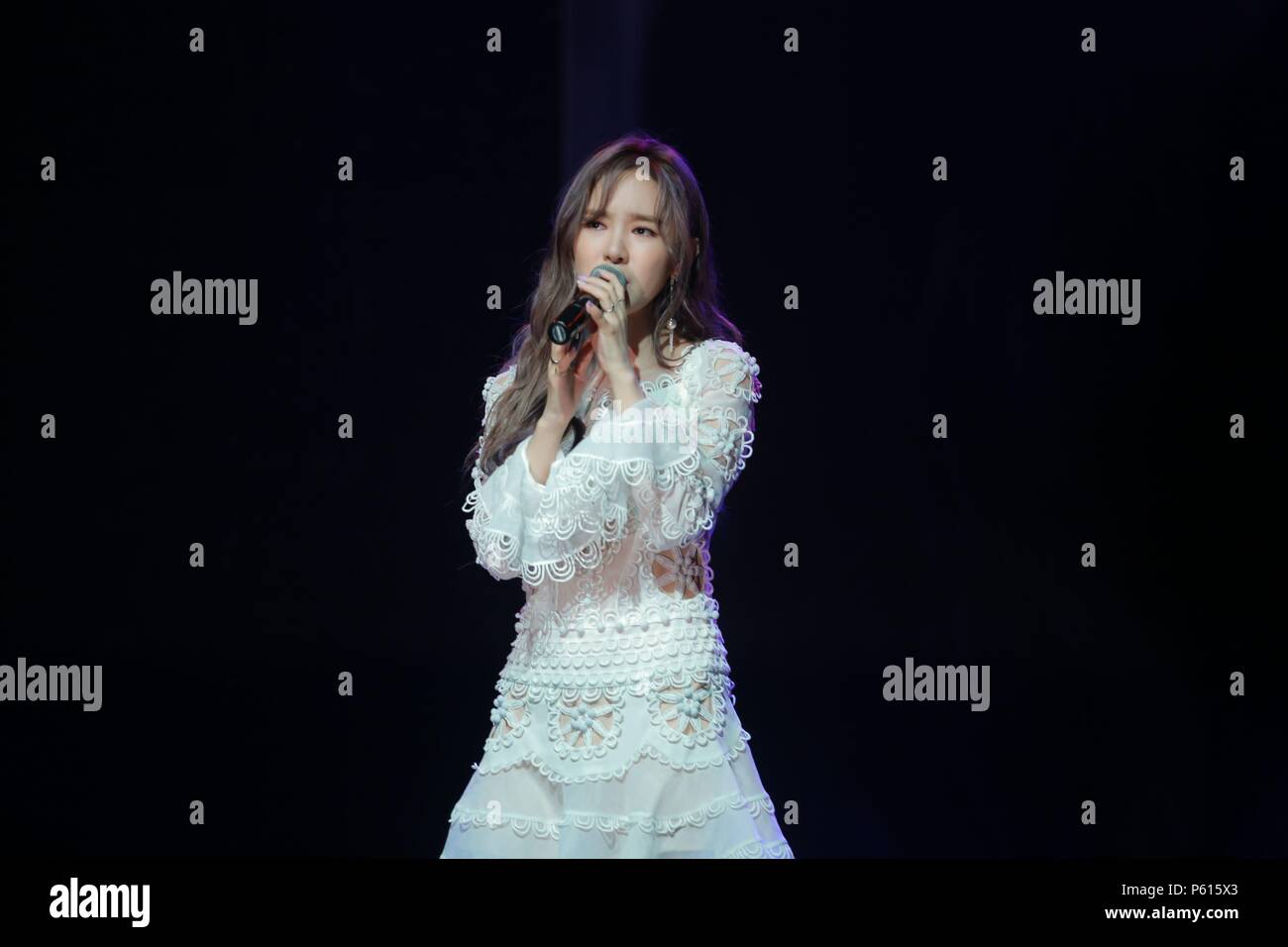 Seoul Korea 27th June 2018 Migyo Attended The Press Conference