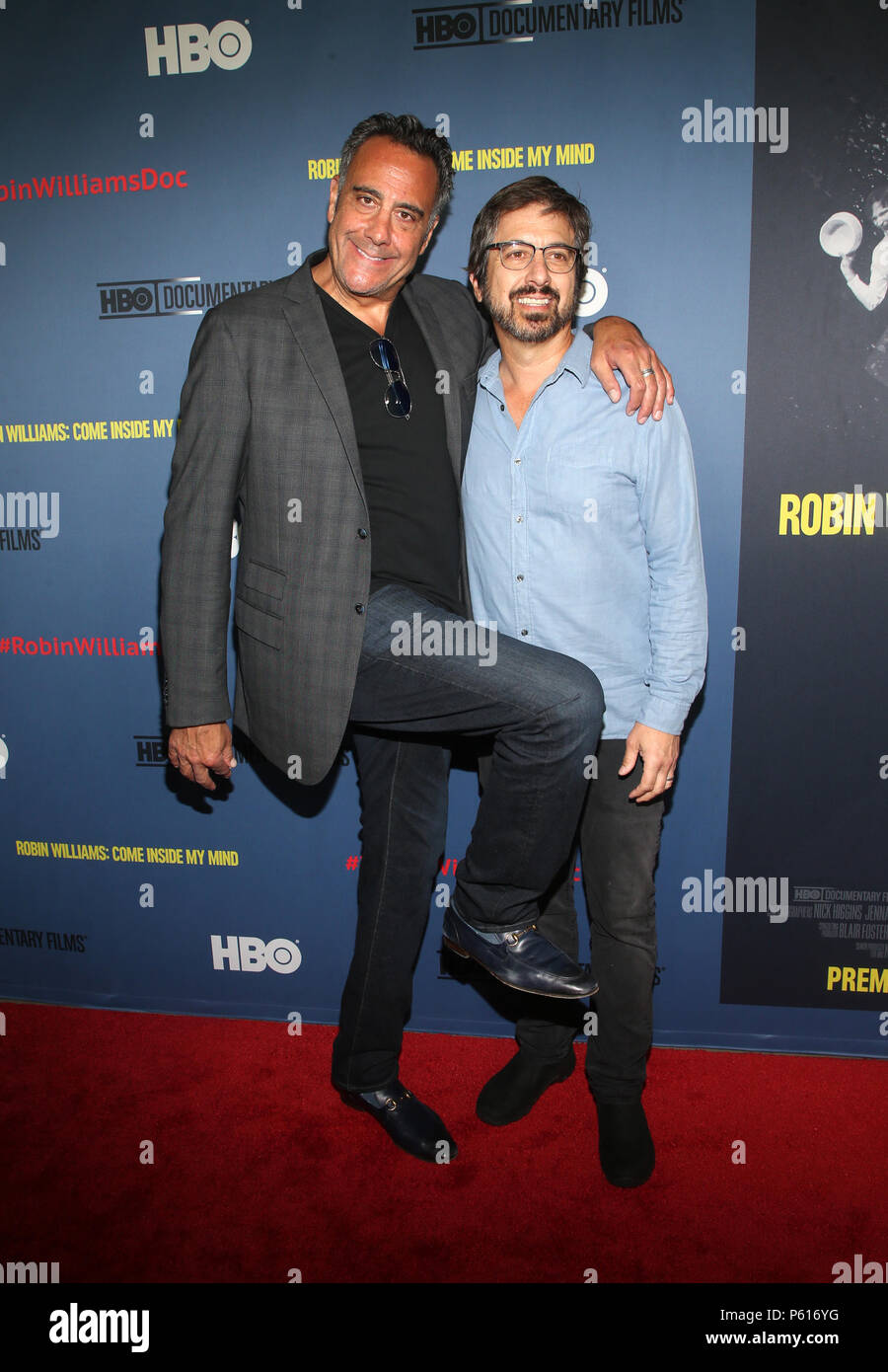 Hollywood, Ca. 27th June, 2018. Brad Garrett and Ray Romano, at the LA