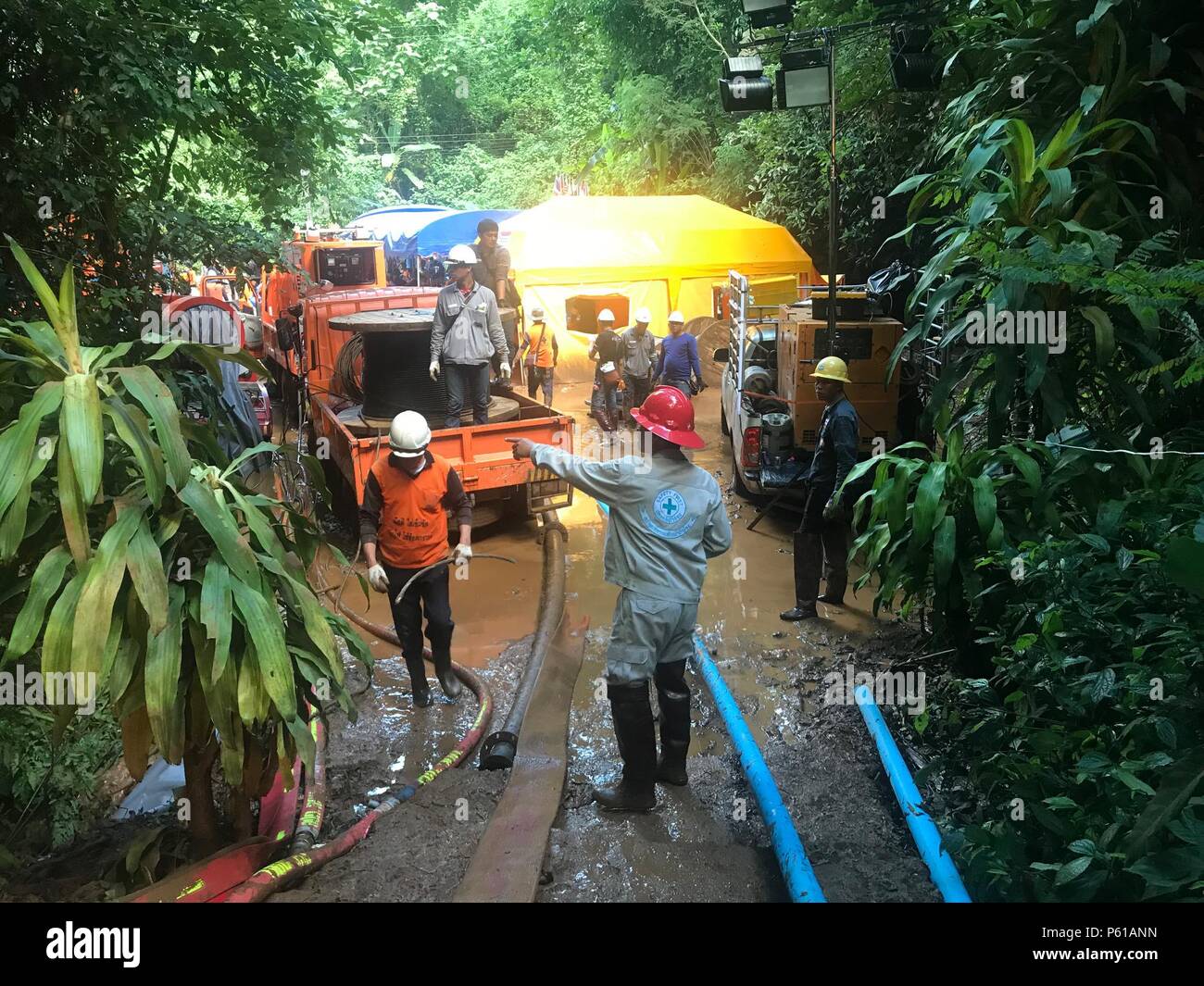 Thailand cave rescue boys hi-res stock photography and images - Alamy