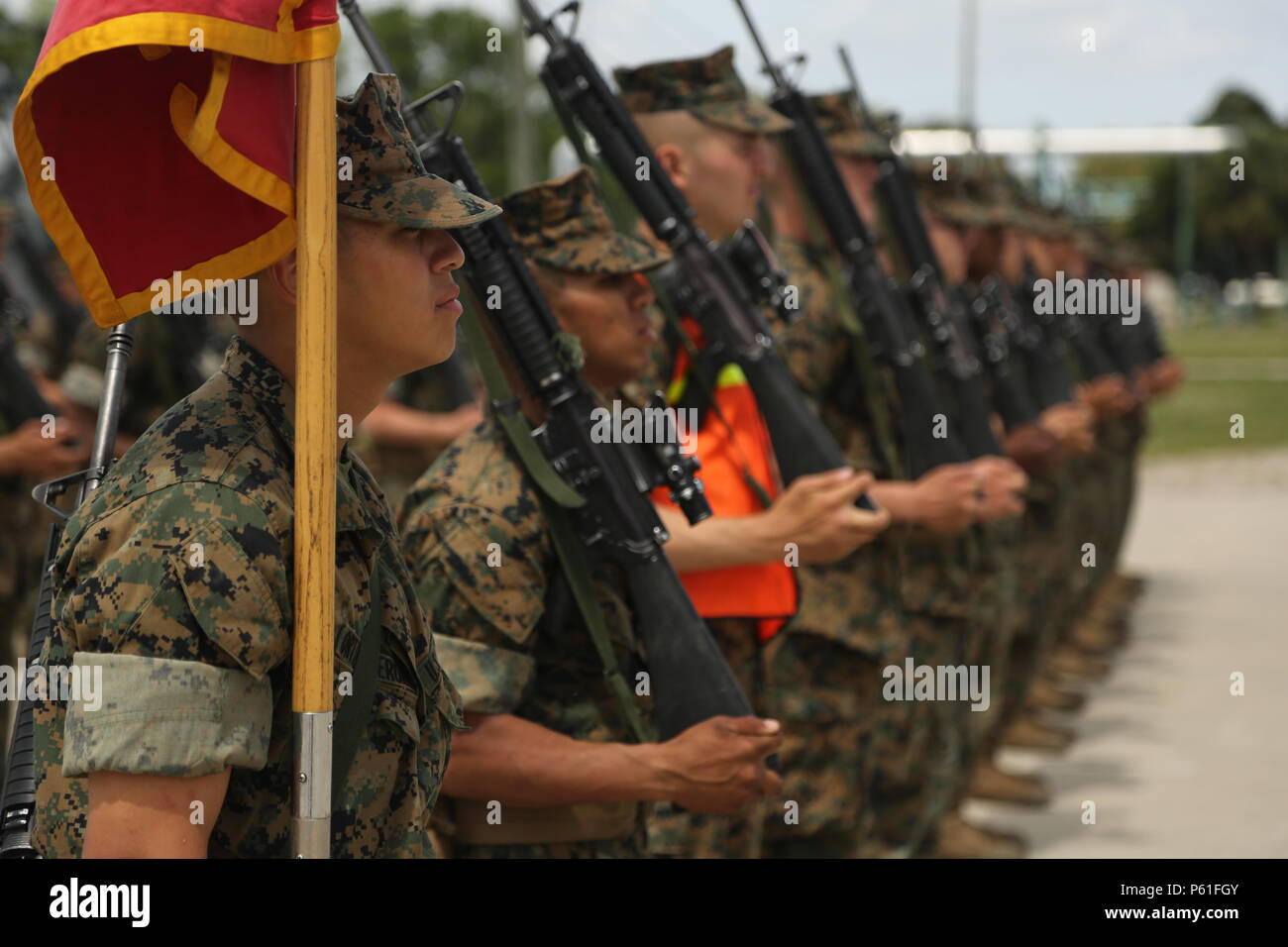 U.S. Marine Corps recruits with Platoon 2025, Company E., 2nd Battalion