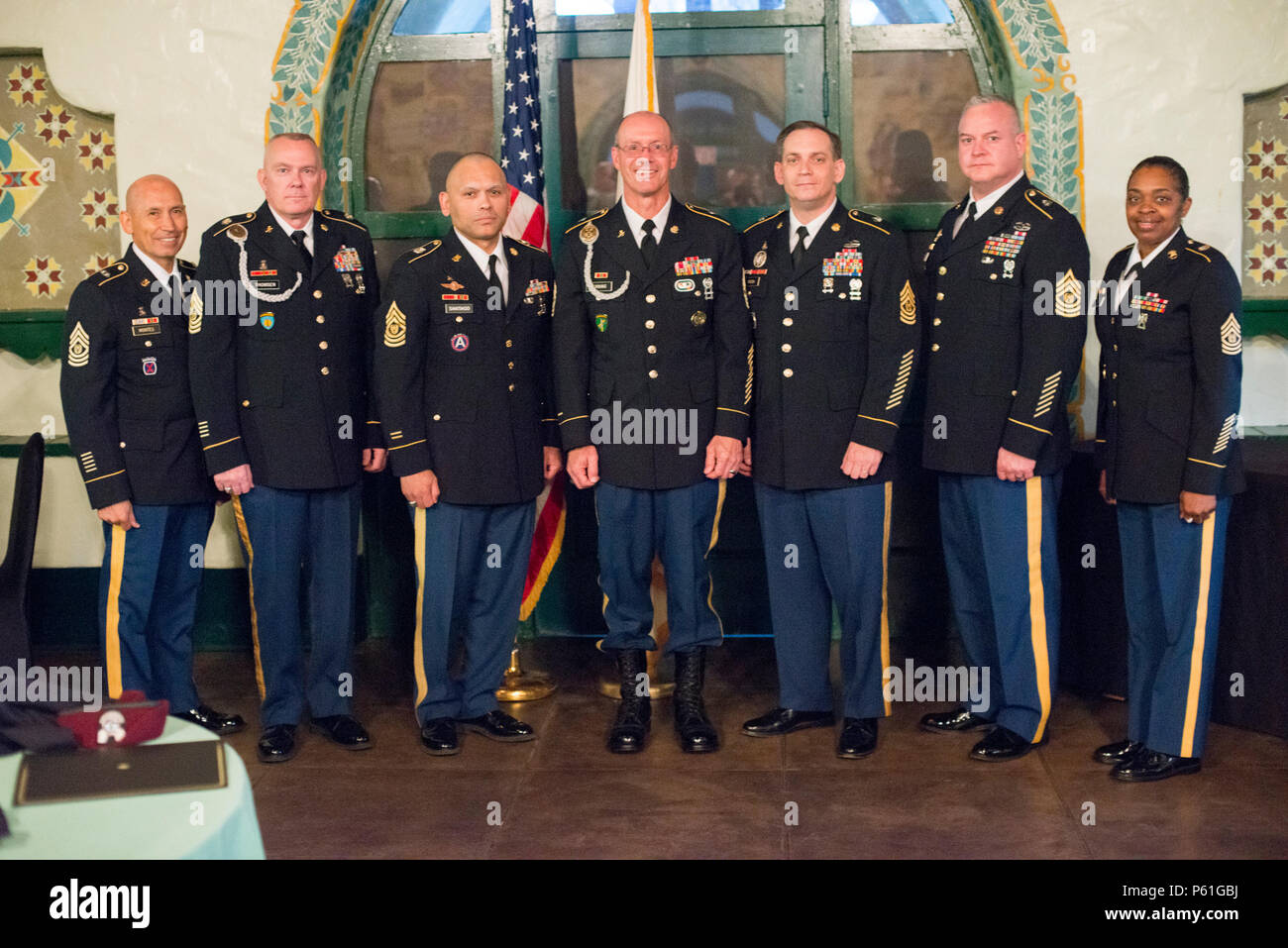 Command Sgt. Maj. Peter Running, the senior enlisted advisor for the U ...