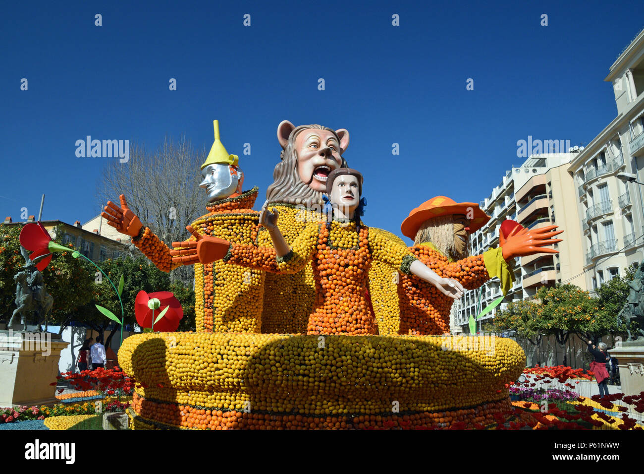 Citrus festival in Menton Stock Photo Alamy