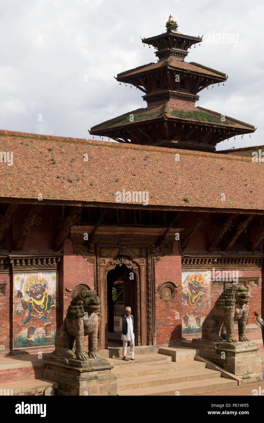 Kathmandu, Nepal 2012. Durbar Square in Patan Stock Photo