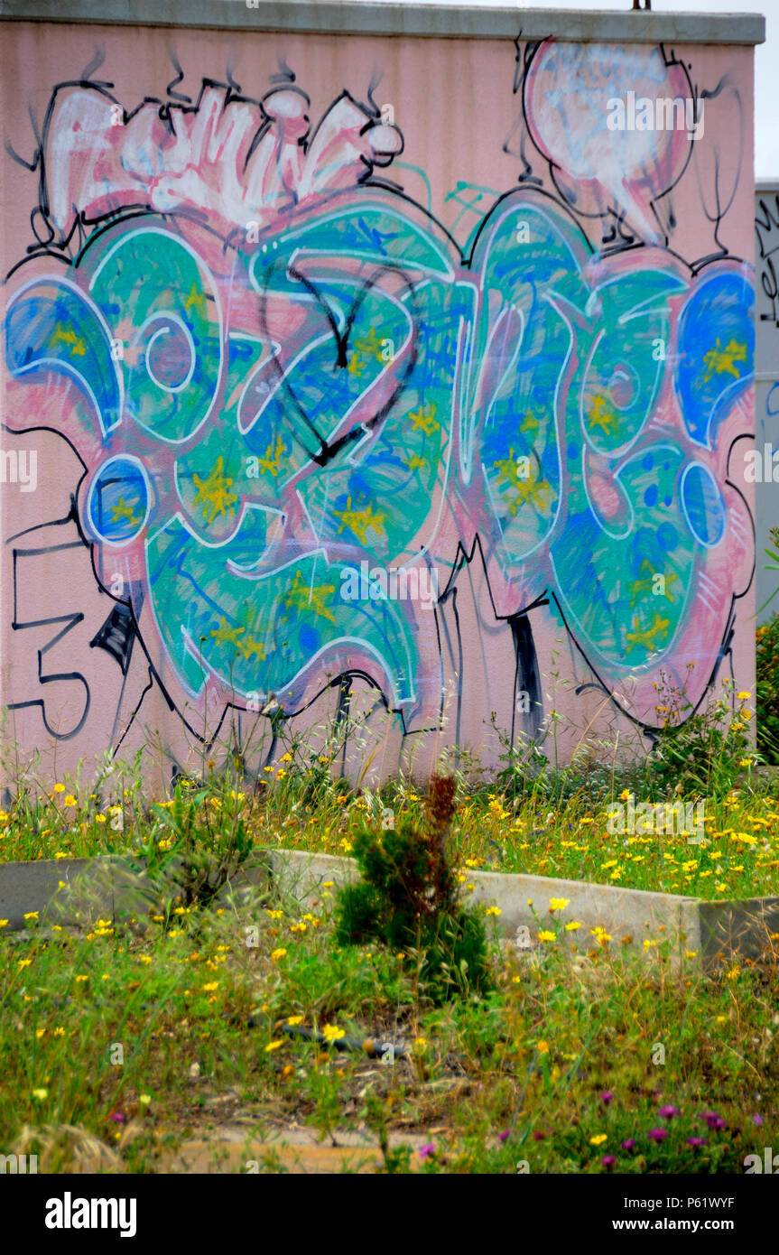 Grafitti graffitti hi-res stock photography and images - Alamy