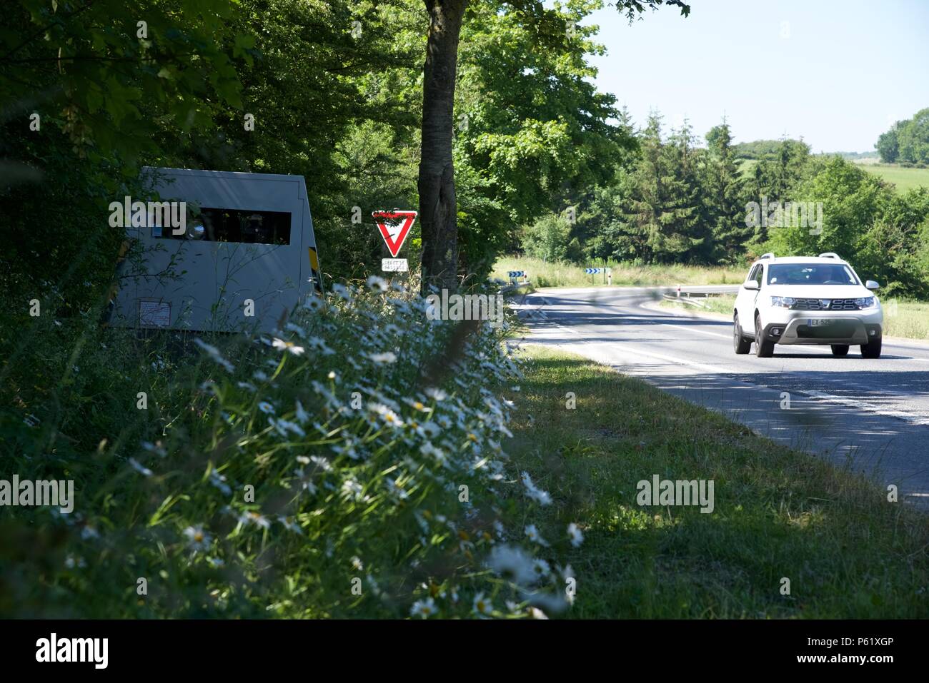 French radar speed camera an example of the new breed of 