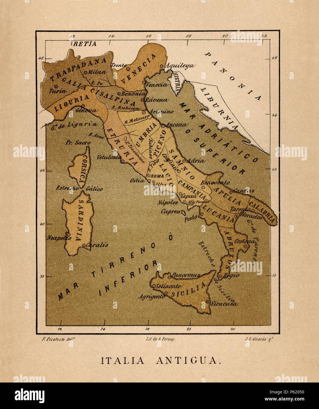 Mapa Italia Antigua Hi res Stock Photography And Images Alamy mapa-italia-antigua-hi-res-stock-photography-and-images-alamy