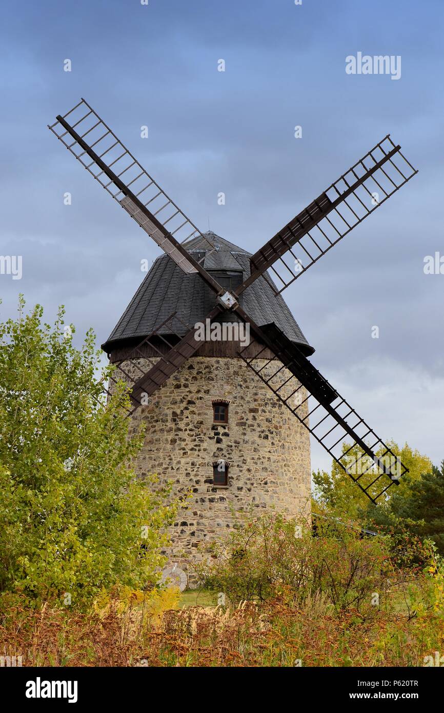 Windmill in Warnstedt in Germany Stock Photo Alamy