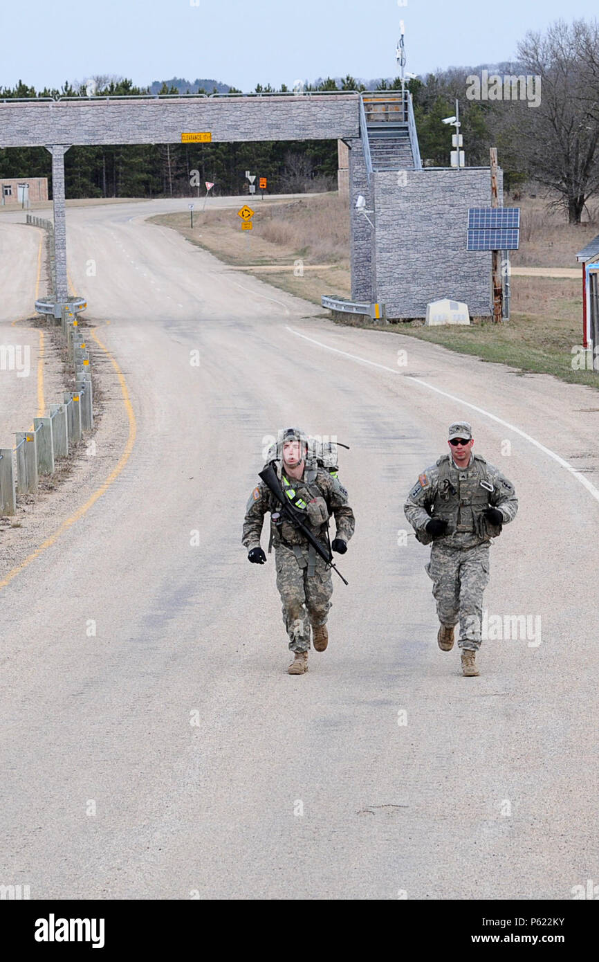 128th Rigger Spc. Alexander Hahn, a rifleman with Company C, 1st Battalion, 128th ...