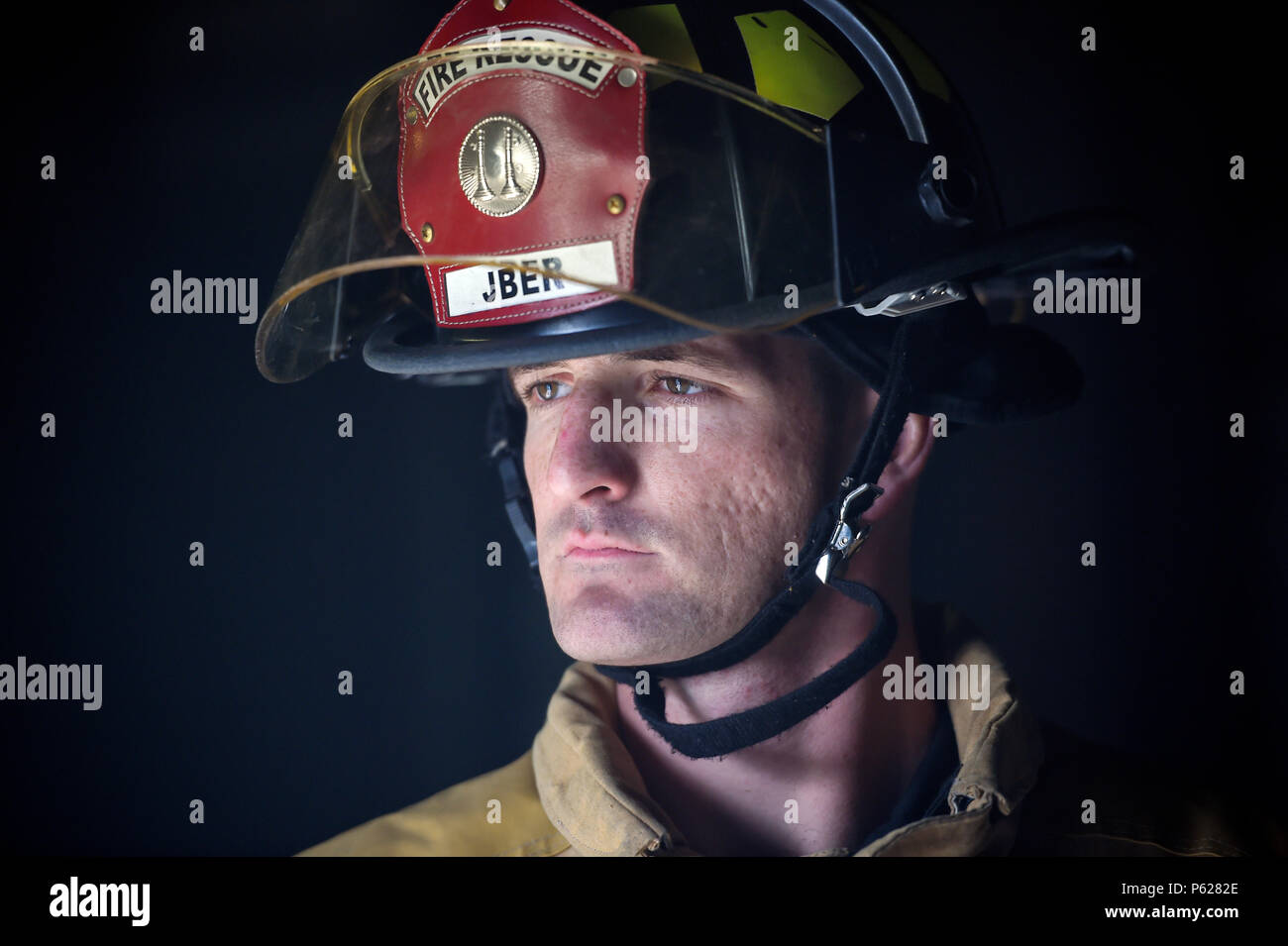 U.S. Air Force Staff Sgt. Matthew Wilson, a fire protection specialist