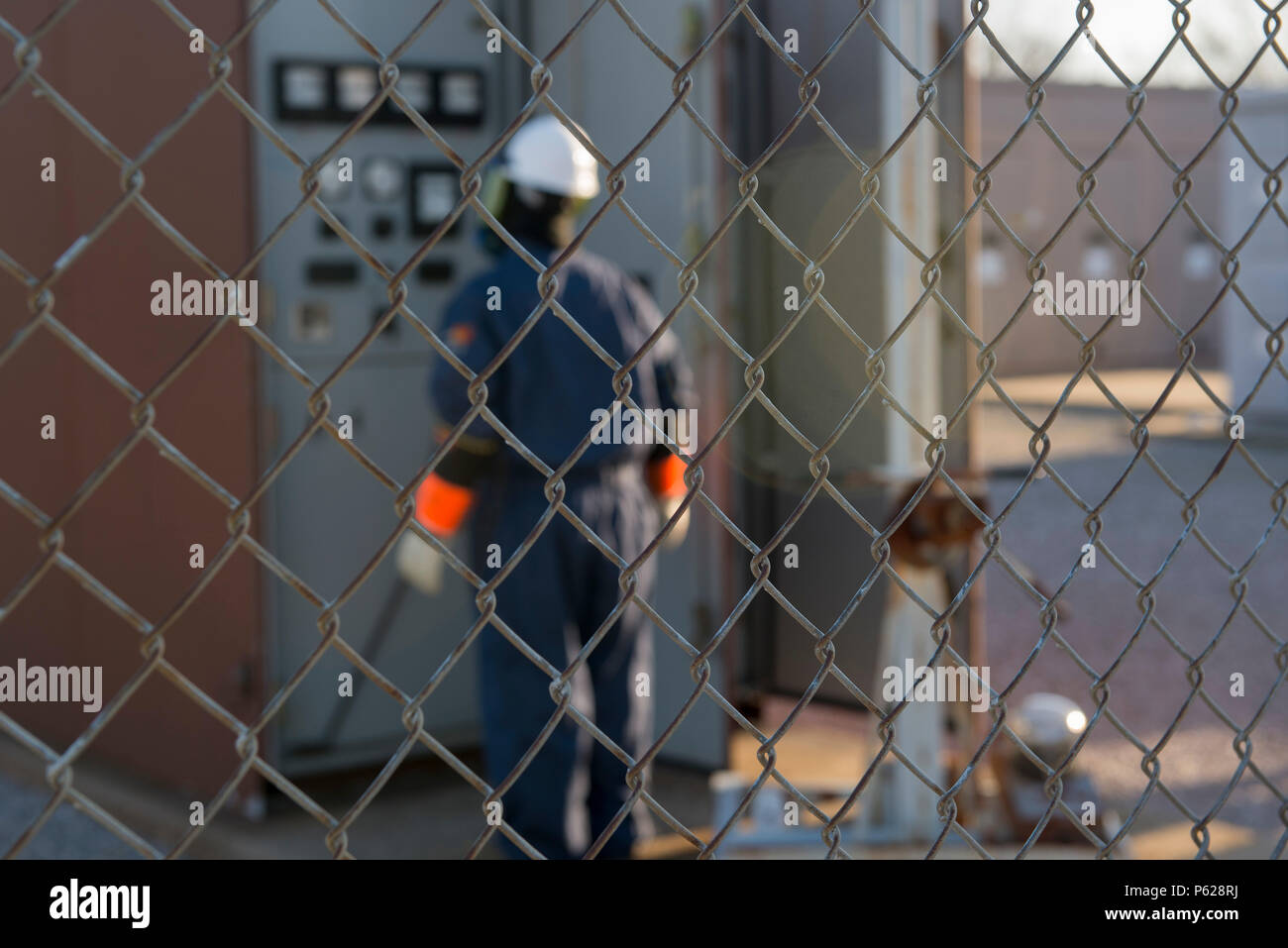 Safety inspection electrical switchgear hi-res stock photography and ...