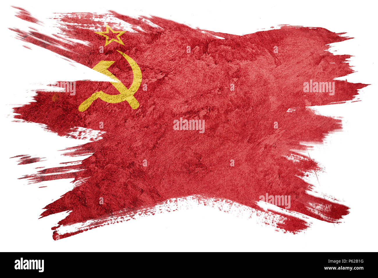 Flag Russian Federation On Dissolution Soviet Stock Photo 364553177