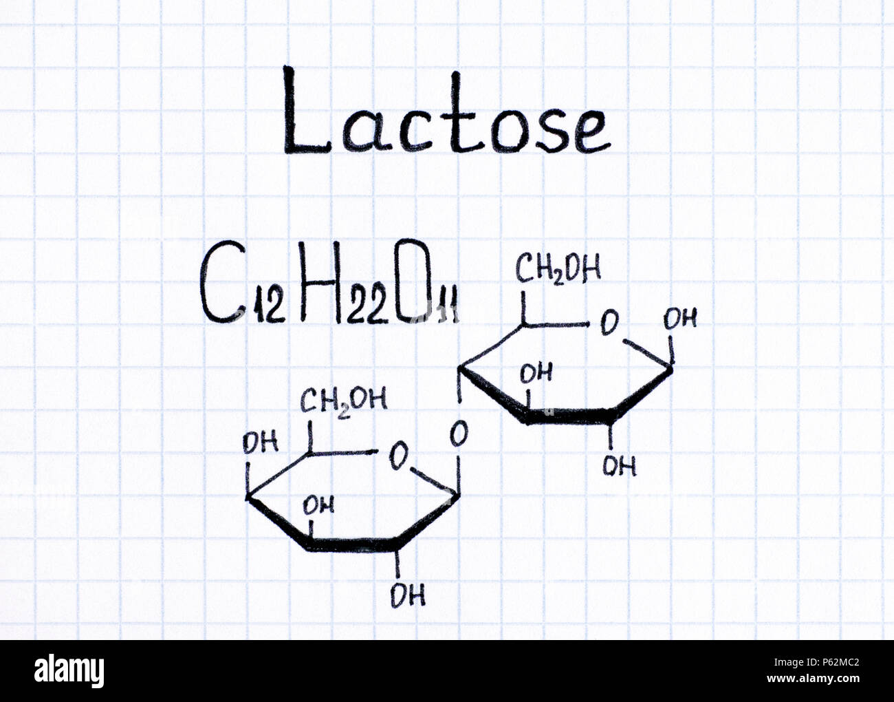 Structure Of Lactose