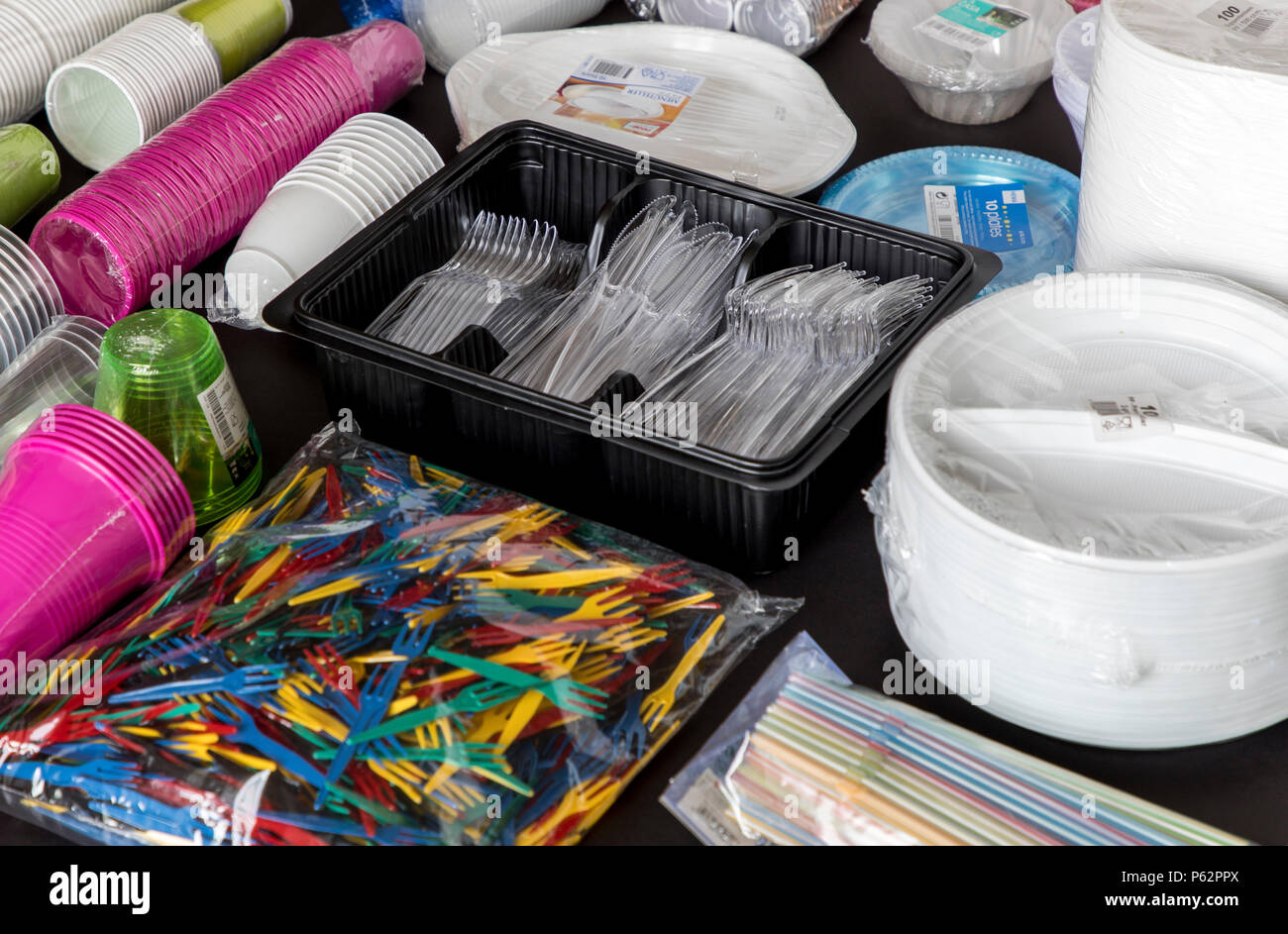 Plastic products hi-res stock photography and images - Alamy