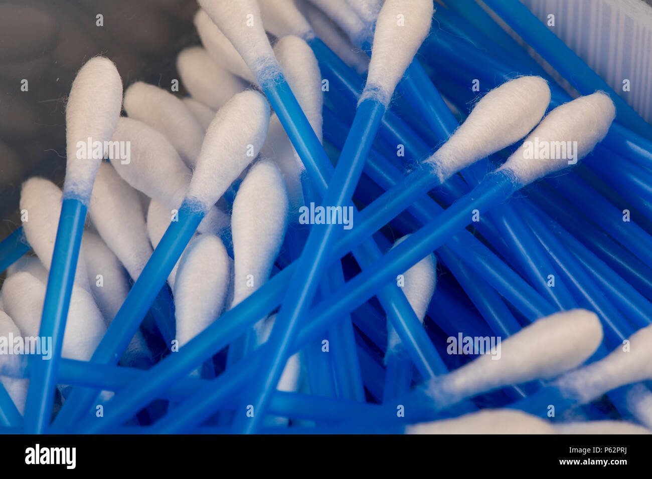 Ear buds, Qtips, plastic waste Stock Photo Alamy