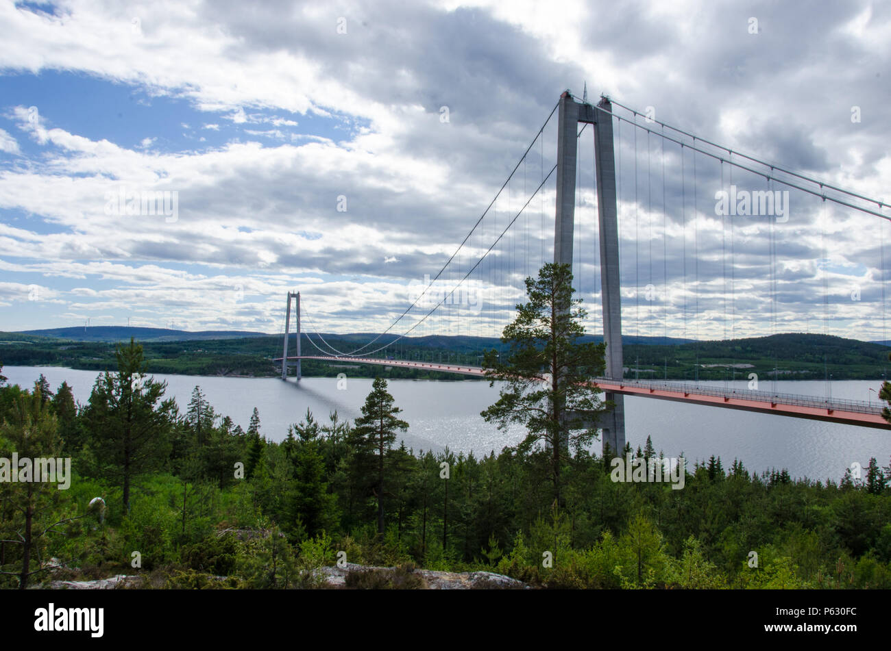 Hoga kusten bridge hires stock photography and images Alamy
