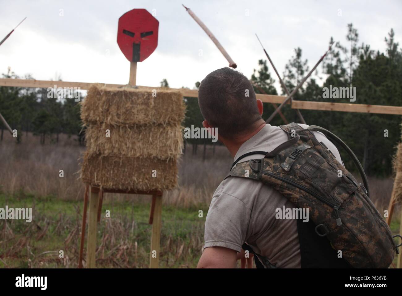 During the Spartan Race at Fort Mitchell, Alabama, part of the 33rd ...
