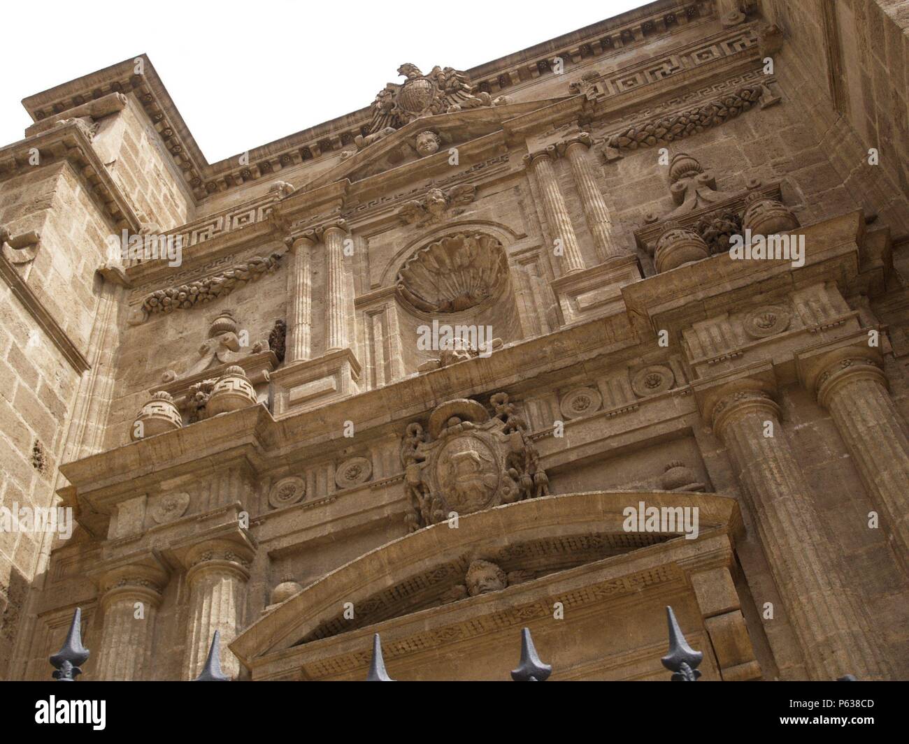 CATEDRAL DE LA ENCARNACION. EXTERIORES Y FACHADA Stock Photo Alamy