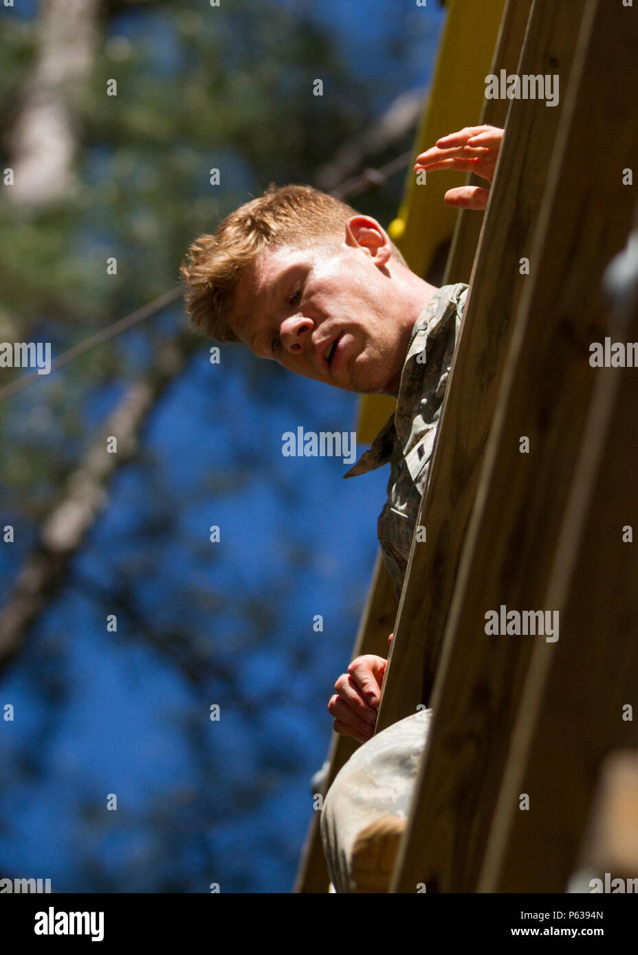 U.S. Army Ranger 1st Lt. Charles McCawley, assigned to the 7th Infantry ...