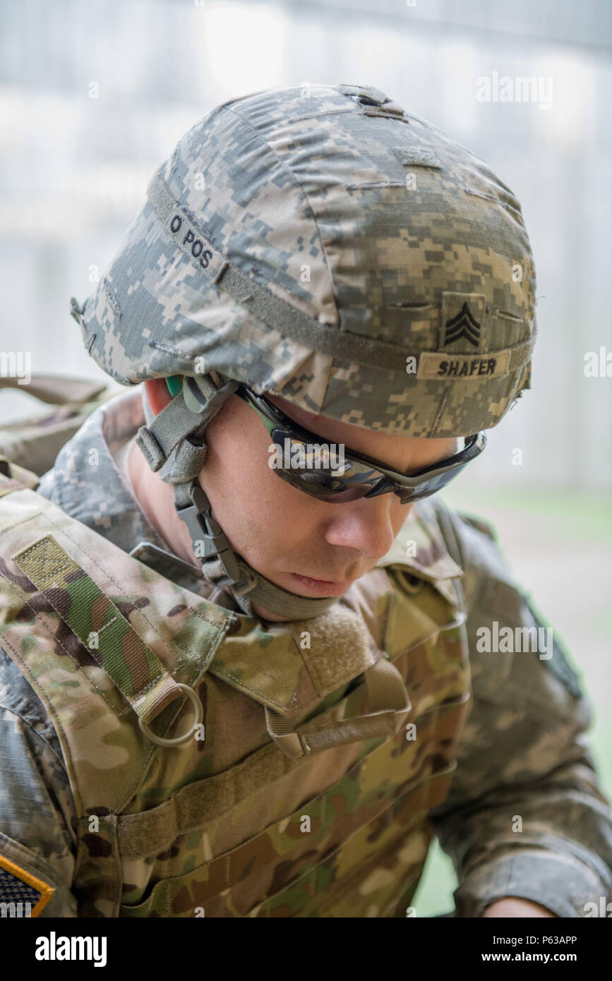 U.S. Army Sgt. Kurt Shafer, with Alpha Company, Allied Forces North ...
