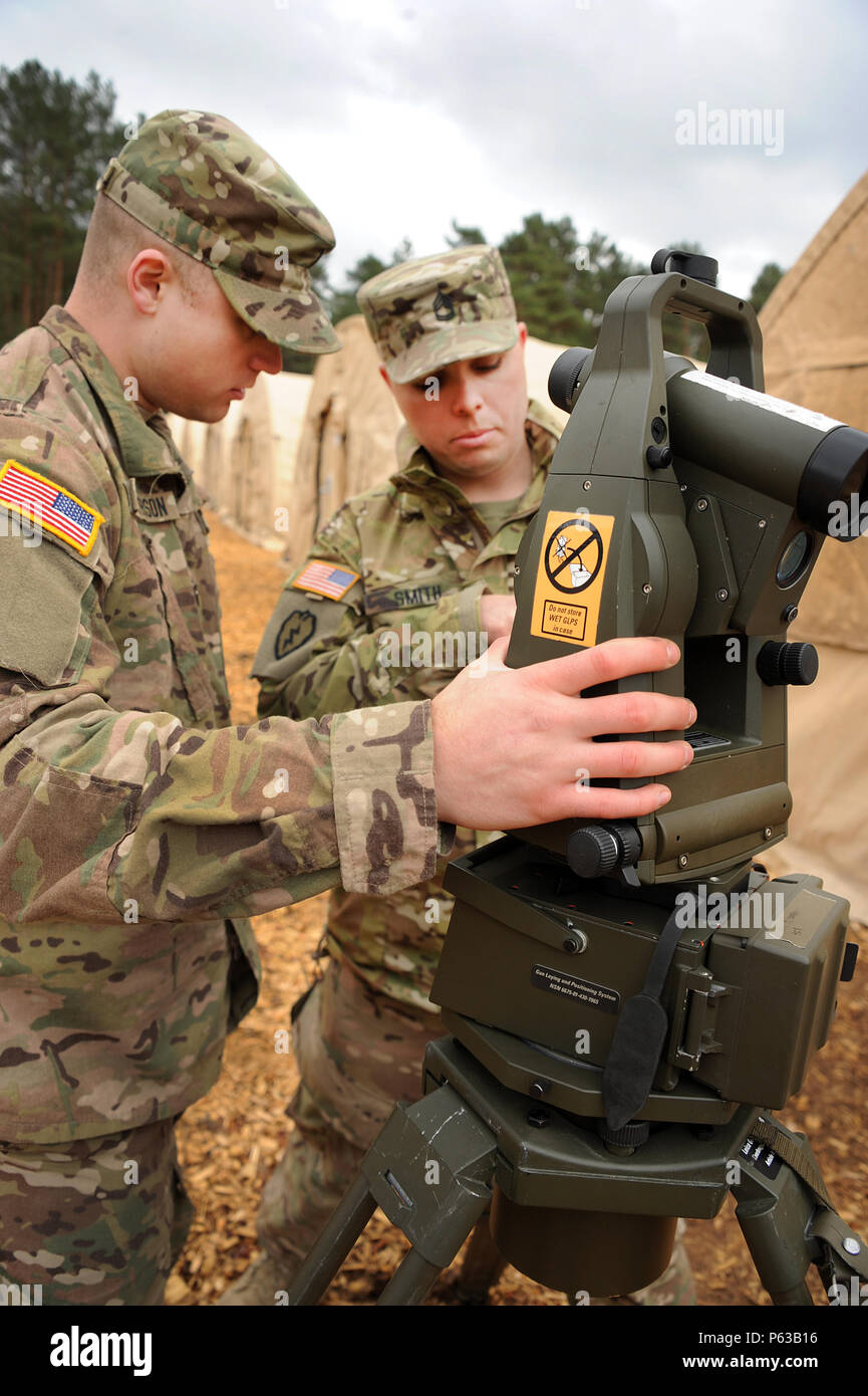 1st. Lt. Brice Masterson, and Sgt. 1st Class Charles Smith, 1st