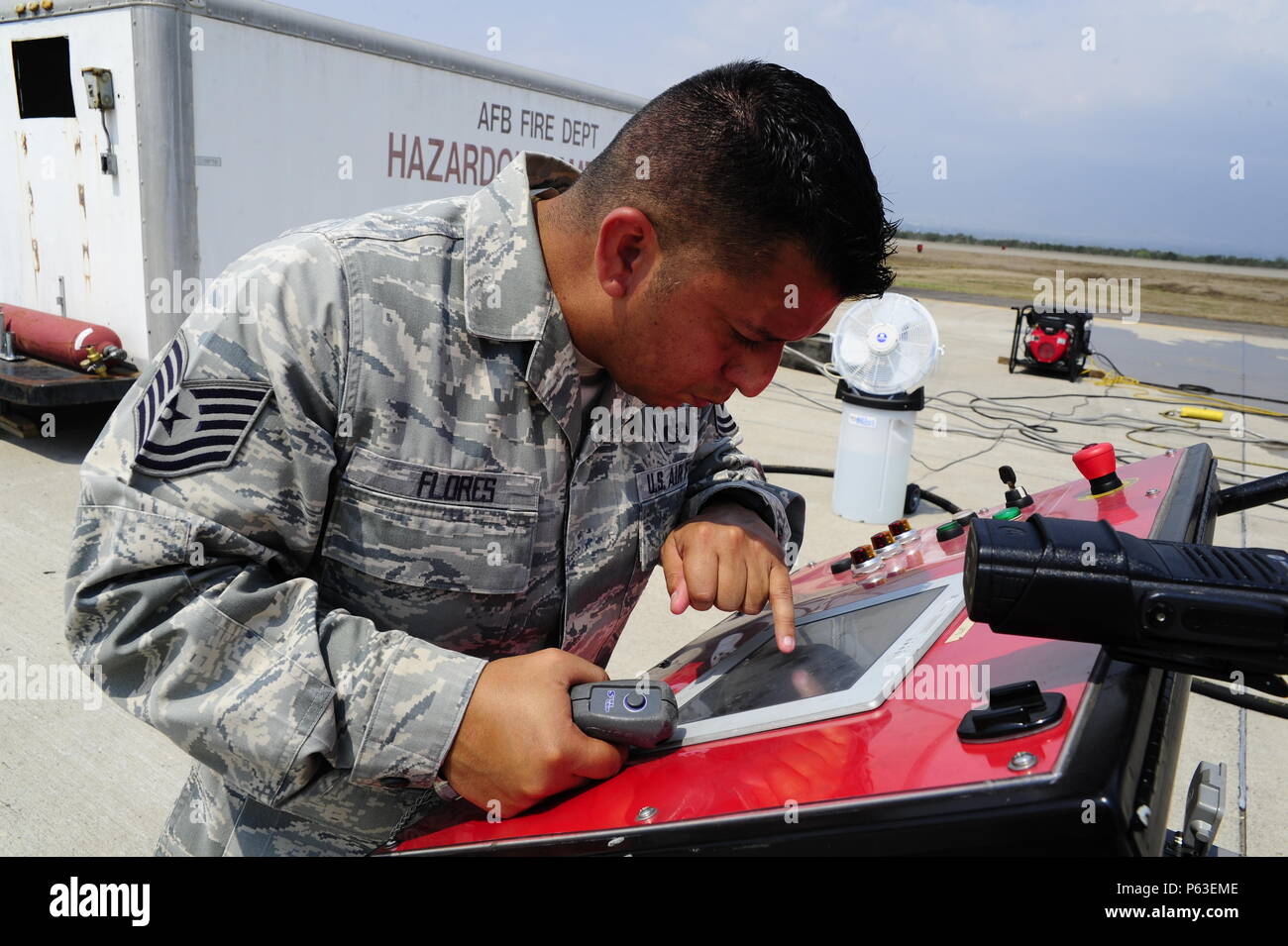 Live Fire Training Rigs A 612th Air Base Squadron Tech Sergeant ensured the live-fire training ...