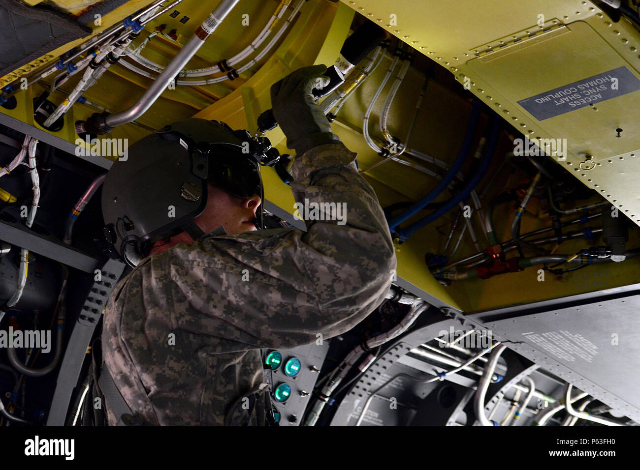Spc. Mark Aderholt, B Company, 1st Battalion, 52nd Aviation Regiment