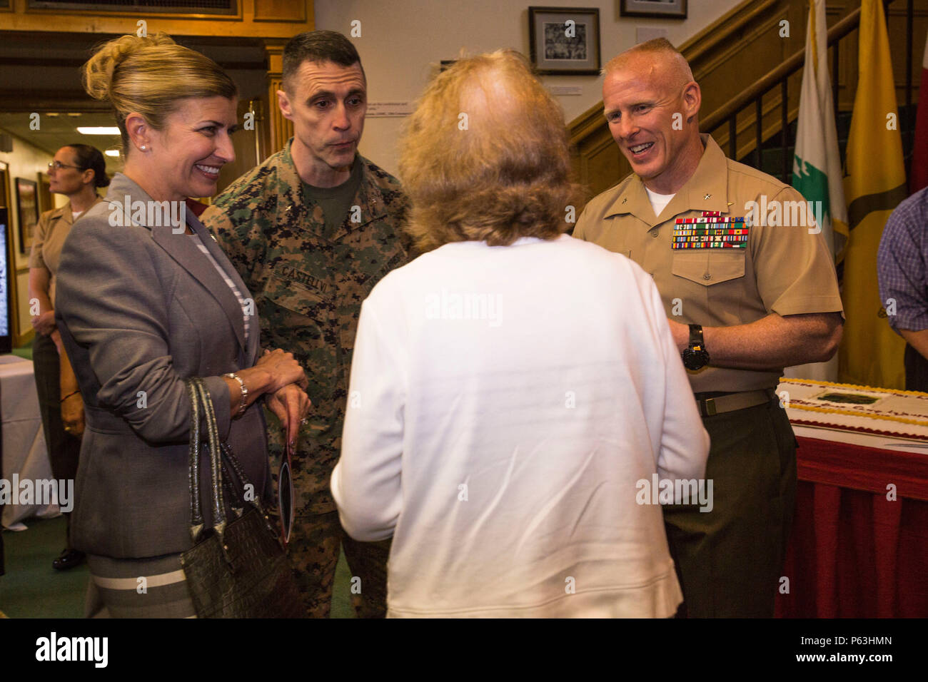 Castelvi Class The commanding general of 2nd marine expeditionary brigade hi-res stock ...