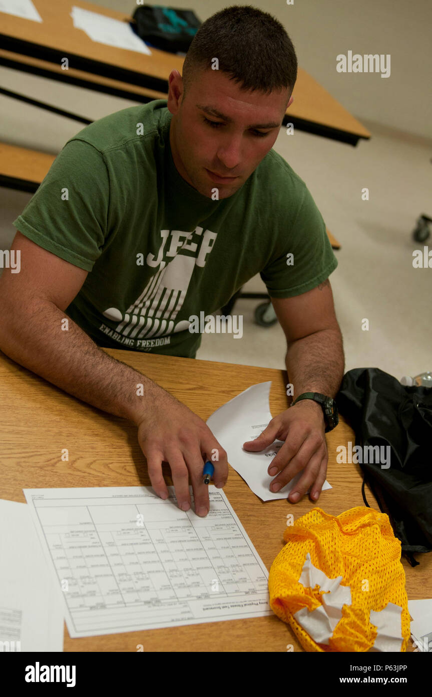 Army Reserve Inprocessing Sgt. John Bullough, a wheeled vehicle mechanic representing the 200th ...