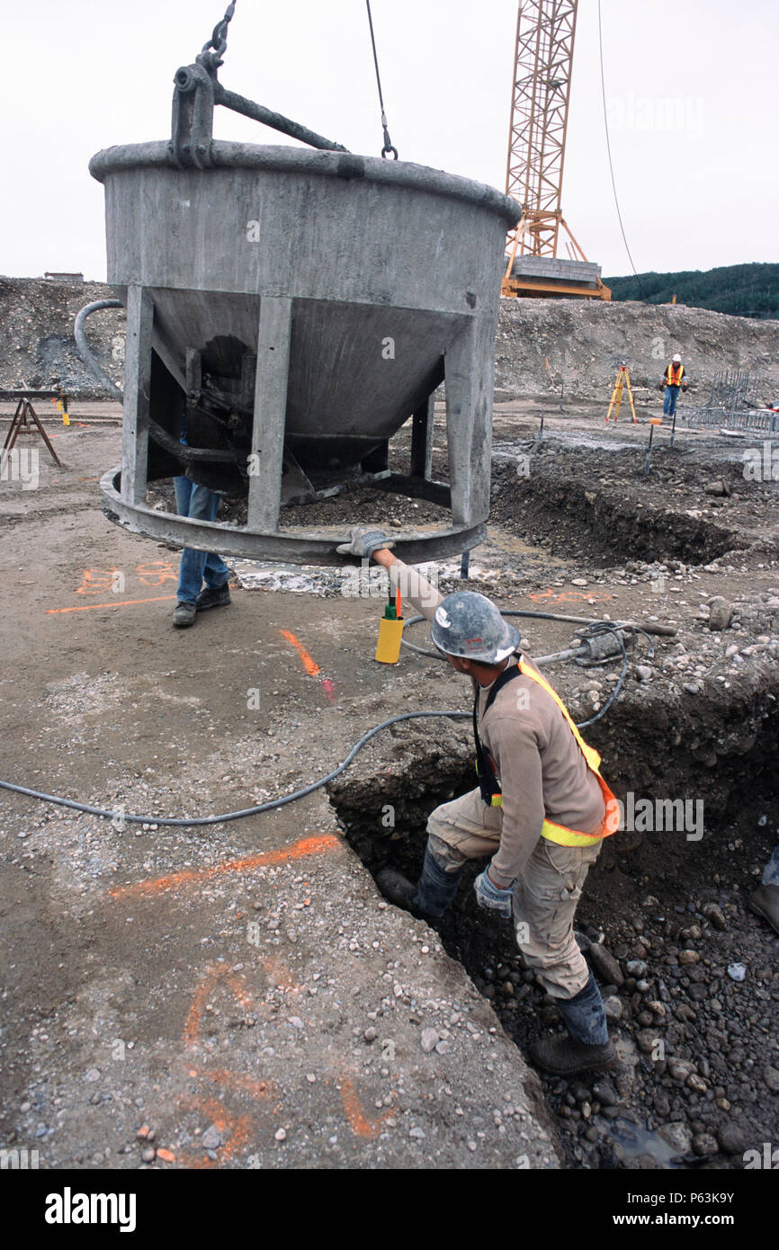 Canadian water processing plant, Calgary, Canada Stock Photo Alamy