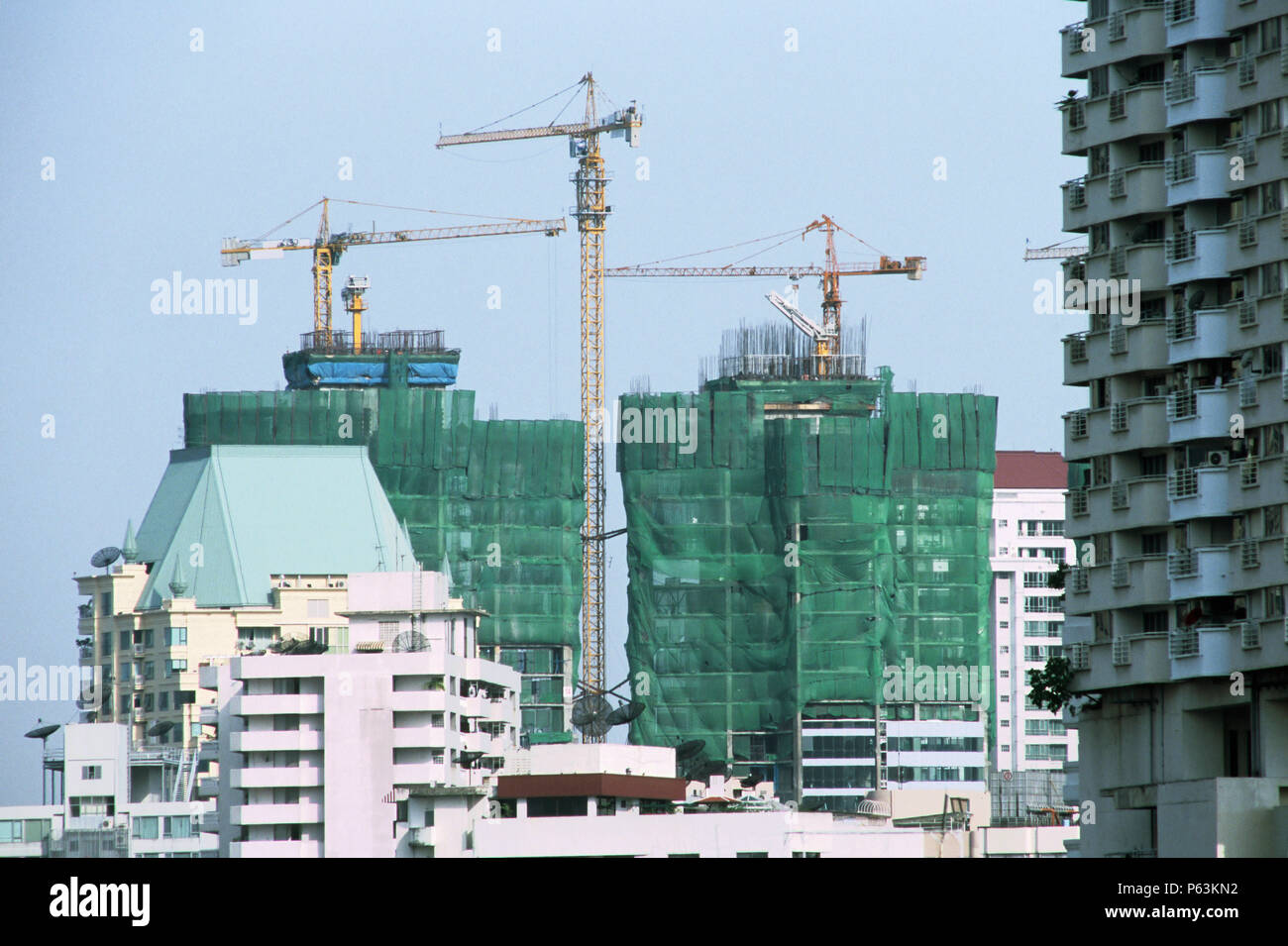 Apartments near Siam Chit, Bangkok, Thailand Stock Photo