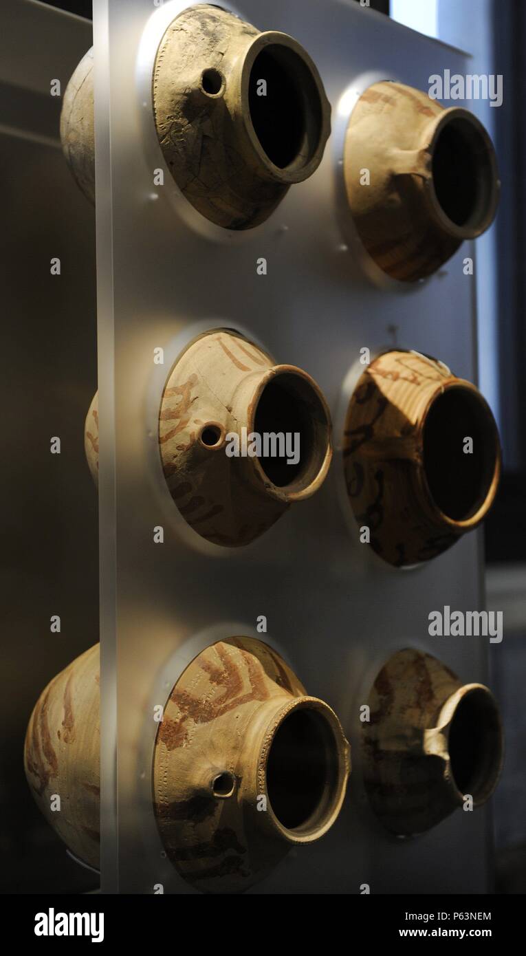 Early Middle Ages. Resonance jars. Ceramics. C. 900 AD. From Meschede