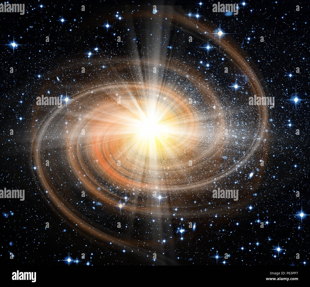 Star nebulae rays hi-res stock photography and images - Alamy