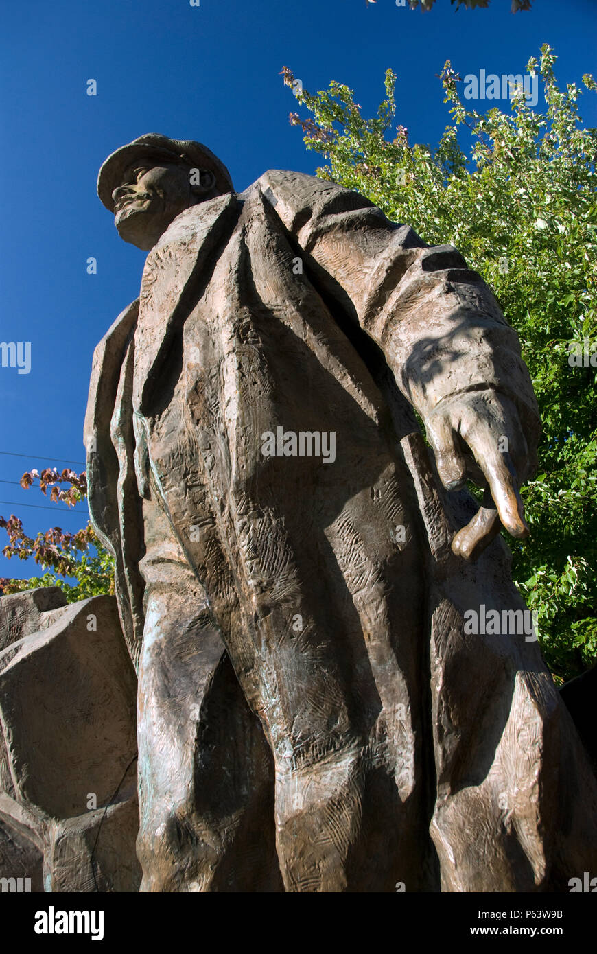 The Statue of Lenin is a bronze sculpture of the Communist revolutionary that stands in the