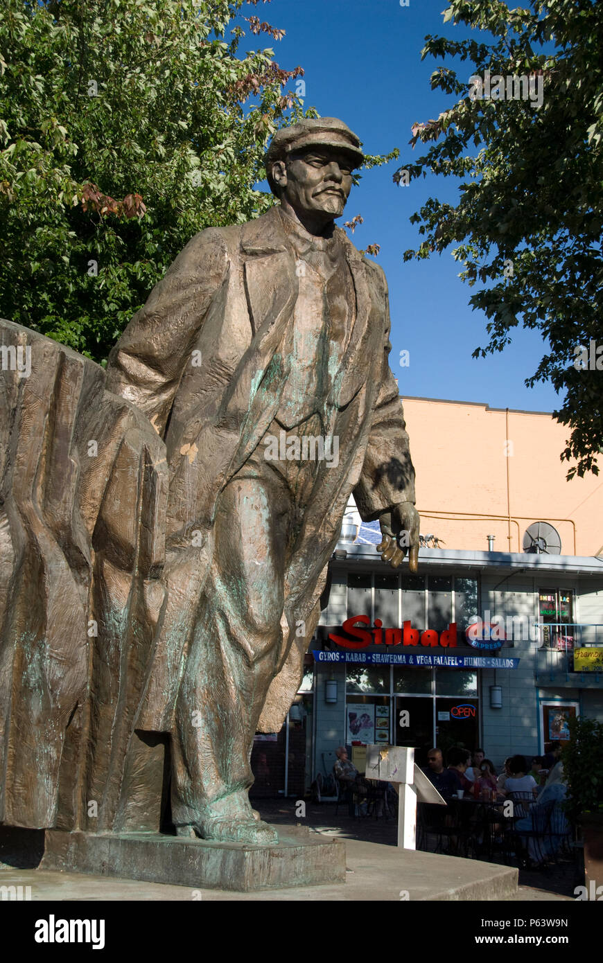 The Statue of Lenin is a bronze sculpture of the Communist