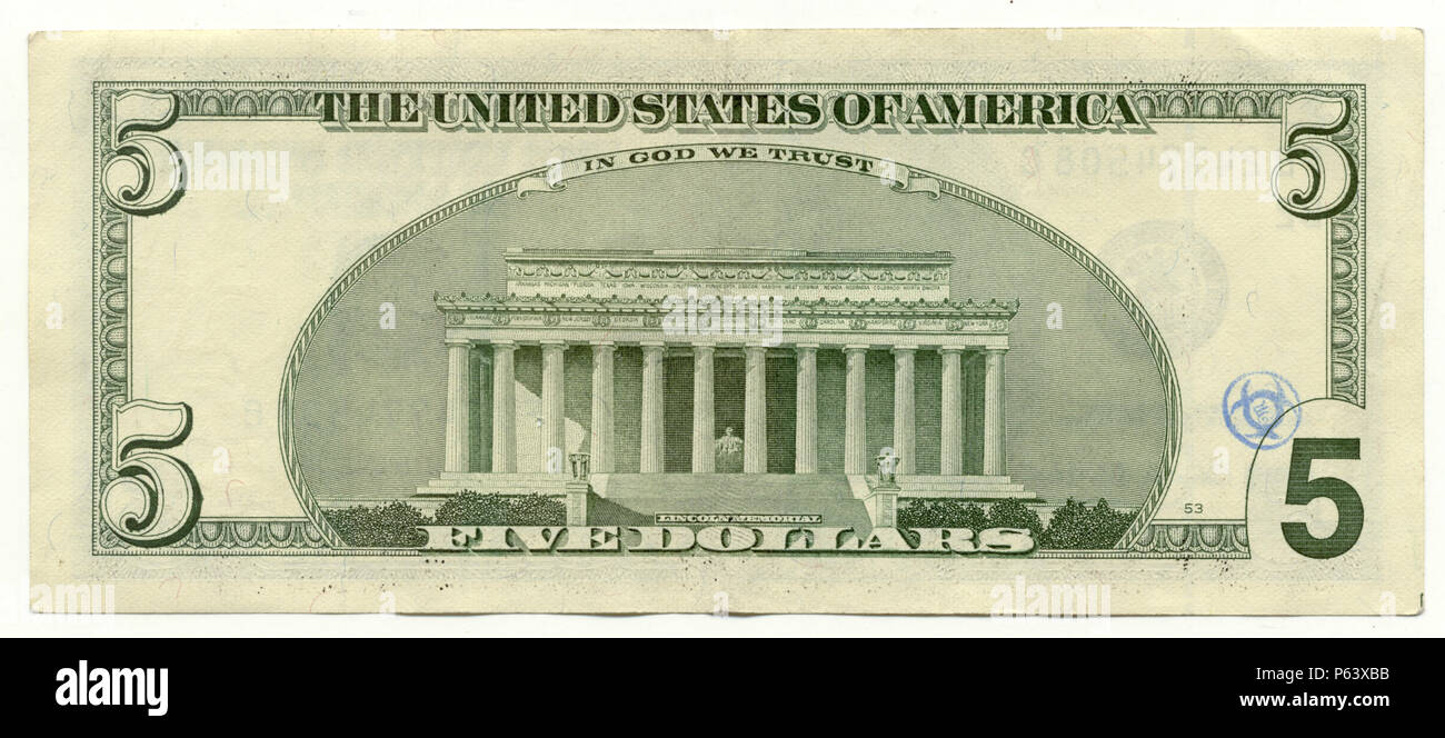 US dollar bill Stock Photo