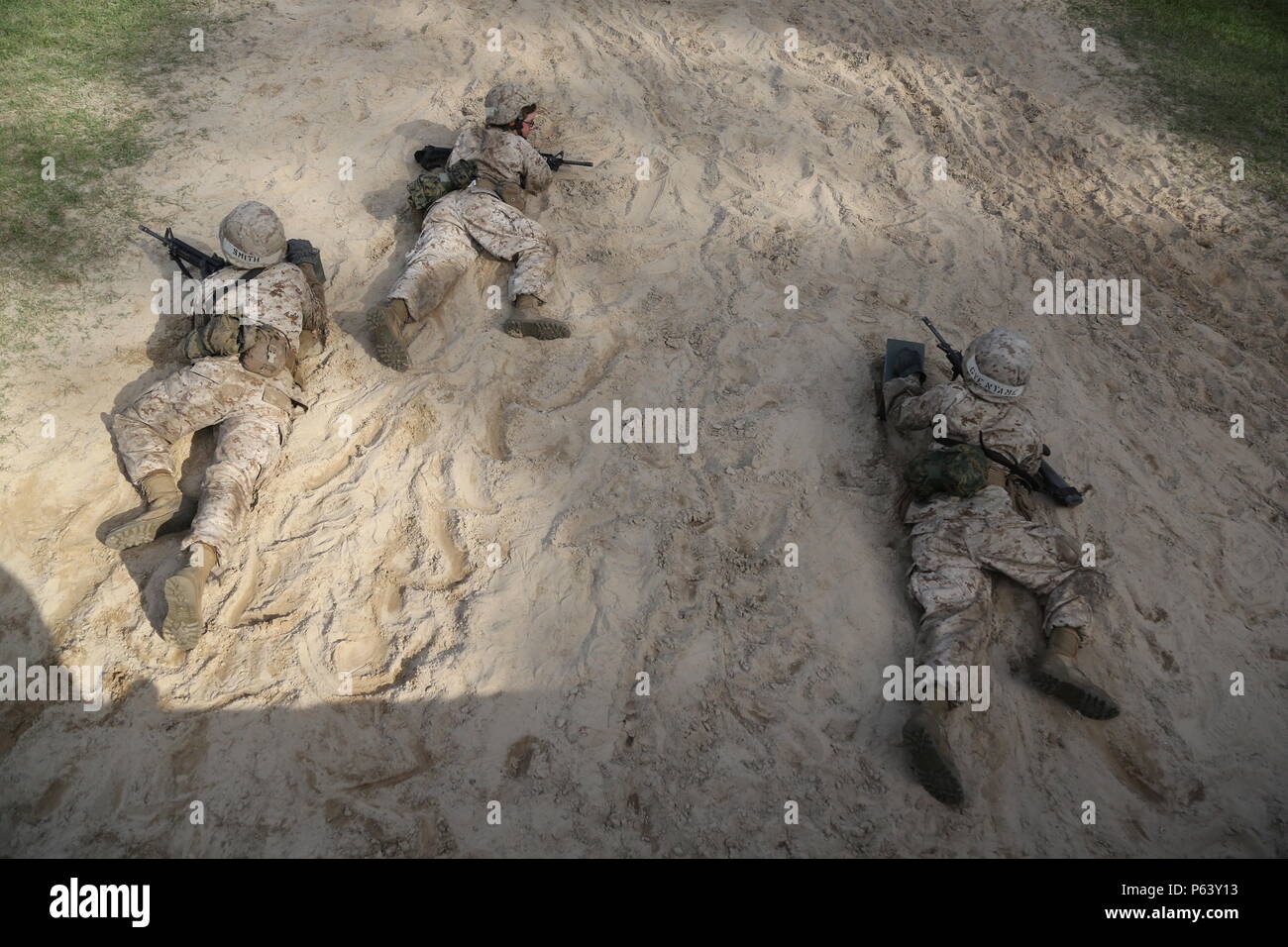U.S. Marine Corps recruits with Company O., 4th Recruit Training 